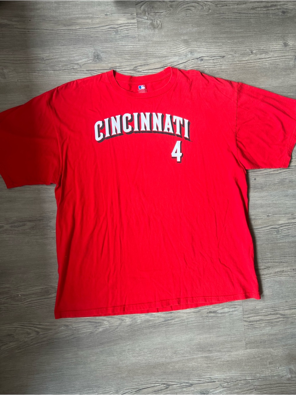 Vintage MLB Men’s Cincinnati Reds Brandon Phillips #4 T-Shirt Size 2XL